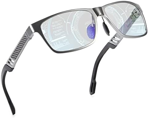 ANYLUV Блокер Синя Светлина Очила за Мъже Компютърни Игри Очила с Син Екран Мъжки Блокер Синя Светлина Очила