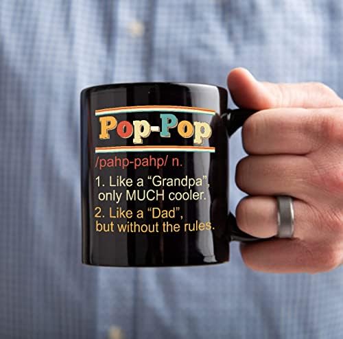 Кафеена чаша Pop Pop Definition, Подаръци Pop Pop На баща Ден, Подаръци За рожден Ден, За баща, Подаръци За