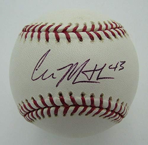 Cla Meredith San Diego Padres Официален Представител на MLB бейзбол с Автограф 155497 - Бейзболни Топки с Автографи