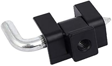 Панел за електрически шкаф X-DREE с метален штифтом, Подвижни Скрити панти Черен цвят, 2 бр. (Панел eléctrico