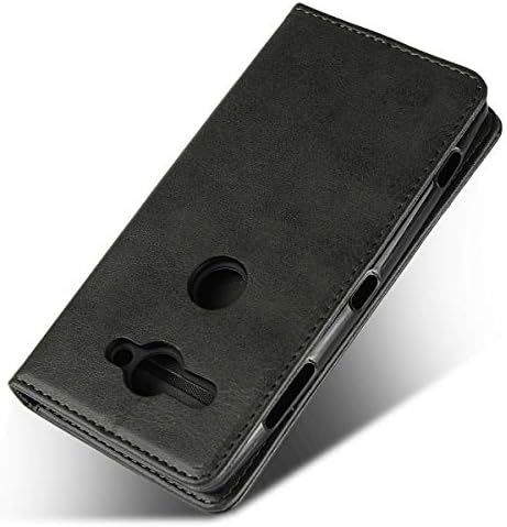 Флип калъф за мобилен телефон, Кожен калъф-портфейл за Sony Xperia XZ2 Compact, Премиум Вегетариански Кожен