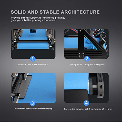 IdeaFormer-Лента 3D принтер 3D IR3 V1 + Транспортни ленти IR3-P1