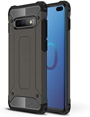 Калъф за телефон Разход на Magic Armor TPU + PC за Galaxy S10 + Рамо чанта (Цвят: бронзов)