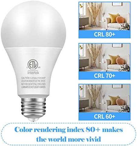 MXhme A19 3-Цветни led лампи с мек Топъл, Топъл Бял и Дневна светлина, Крушка, Като цвят, Многоцветен Крушка,
