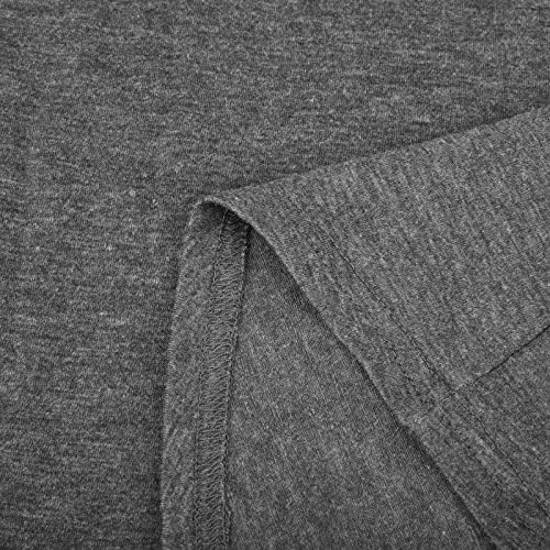 Ruziyoog/ Дамски Тениски с дълъг ръкав, Всекидневни Топ в лента с Цветен блок и V-образно деколте, Риза Свободно,