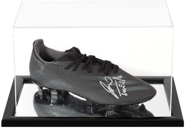 Футболни обувки с автограф на Ернан Креспо: Адидас - В Акрилна витрина С автограф на футболни Обувки - Футболни