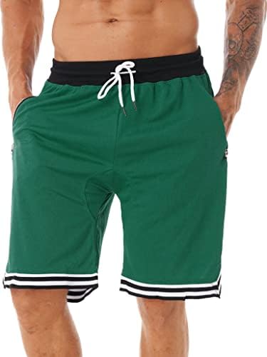 Мъжки Спортни къси Панталони Loodgao С Джобове с цип и завязками За Джогинг, Баскетболни Спортни Шорти, Летни