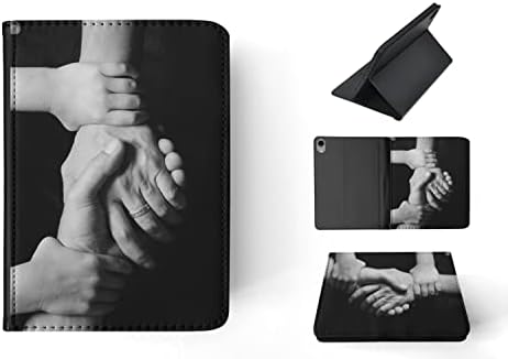 Хладно Положително Ръкостискане Peace FLIP Tablet CASE Калъф за Apple IPAD Mini (2021) (6-то поколение)