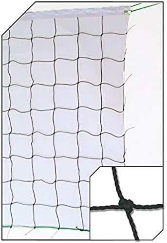 Волейболна мрежа Champro (черно-бяло, 30 фута)