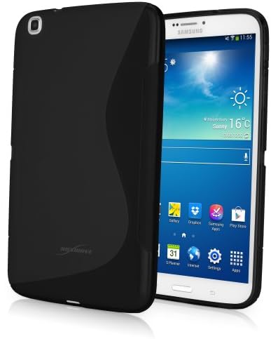 Калъф за Galaxy Tab 3 8.0 (Case by BoxWave) - Двуслойни сверхпрочный калъф от TPU с амортизирующими, кът за