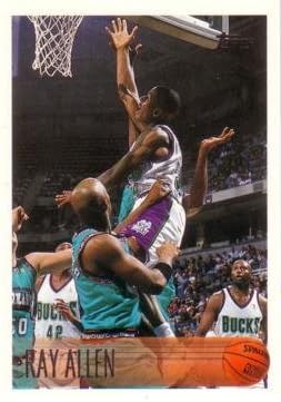 1996-97 Топпс Баскетбол 217 Карта начинаещ Рей Алън