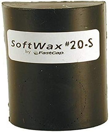 Система за пълнене на лека кола маска FastCap, 1 унция, Стик, Черен (WAX20S)