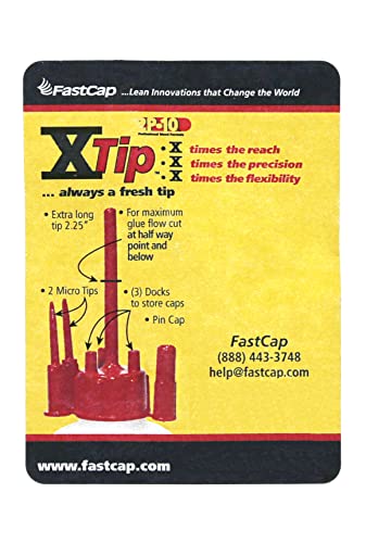 FastCap 2P-10 СЪВЕТА. Мультикапсула X-Съвет на 10 грама. Флакони с лепило FastCap (Един XTIP)
