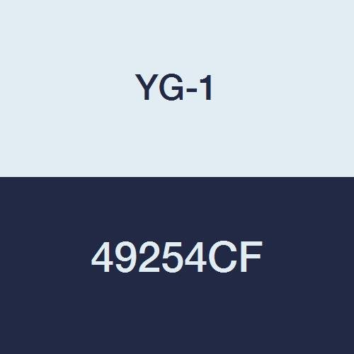 Бележка fresa YG-1 49254CF HSSCo8, 2 Канала, Миниатюрни Дължина мъничета, Двойна, TiAlN Покритие-Futura, Дължина 2 , 3/64