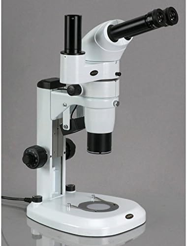 Тринокулярный Стереоскопичен Увеличение на микроскопа AmScope PM240T с общите основни обектив, Окуляры WH10x,