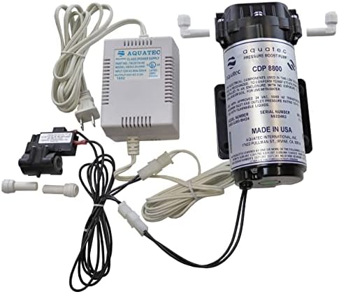 Комплект бустерного помпа Aquatec 8800 за система за филтриране на вода с обратен осмосом капацитет до 200 GPD