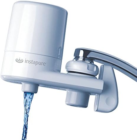 Комплектная система за филтриране на чешмяна вода Instapure F5 (Бяла с бяла капачка)