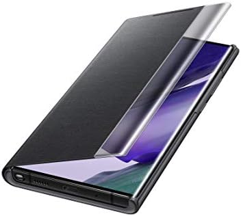 Калъф SAMSUNG Galaxy Note 20 Ultra от полиуретан с панти капак S-View - Лек, Black (версия за САЩ) (EF-ZN985CBEGUS)