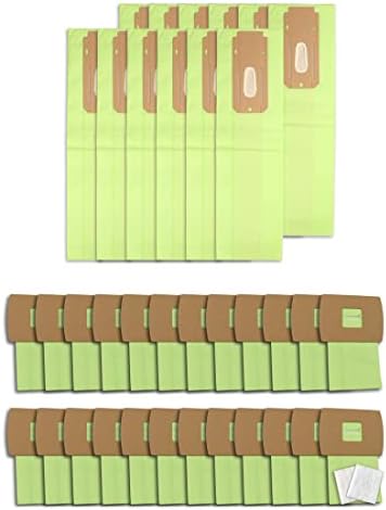 Опаковка 12 пакети тип CC за вертикална прахосмукачка Oreck и облицовам 24 пакет BB тип за ръчни прахосмукачки