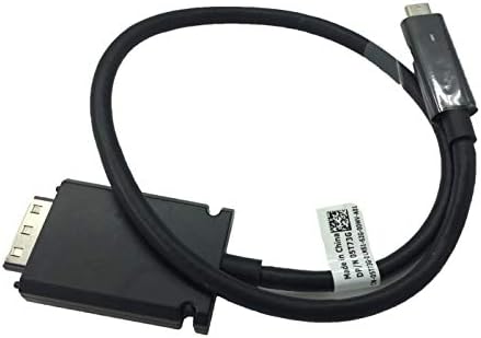 USB кабел-C за докинг станция Dell Thunderbolt3 TB15 K16A, съвместим с 5T73G 3V37X, не е подходяща за серия