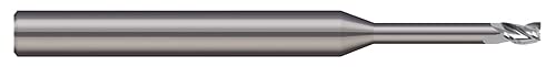 Квадратна бележка слот за Micro 100 MEF-090-250. Диа на нож е 090, височина 1/8 LOC, покритие на 1/4. Диаметърът