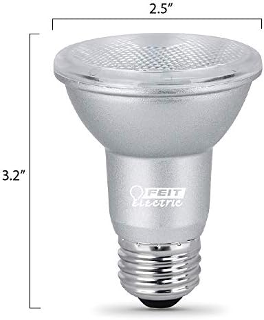 Led лампи Feit Electric PAR20, което е равно на 50 W, Лампи, Прожектори, с регулируема яркост, дневна светлина
