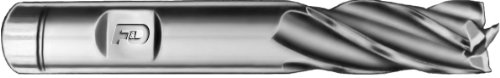 F&D Tool Company 18927-XL349 Торцевая fresa с квадратна чучур с множество канали, С един край, от неръждаема