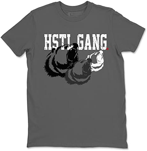 Тениска в тон Кроссовкам Hustle Gang с принтом 13 Flint Black Design Hustle Gang Подлец