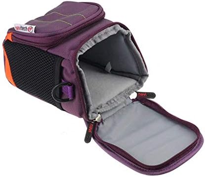 Калъф за фотоапарат непосредствена печат Navitech Purple и пътна чанта, съвместима с камерата мигновено печат