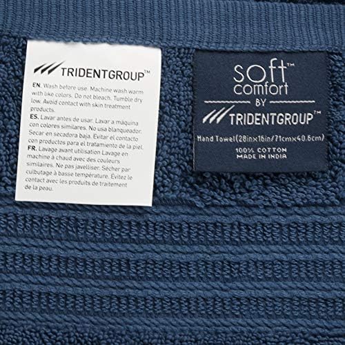 Кърпи TRIDENT Soft Comfort от памук с високо съдържание на въздух, комплект от 4 теми - 4 Кърпи за ръце,